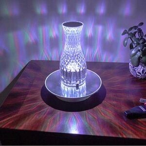 Rechargeable Color Changing Starburst Cordless Touch Lamp